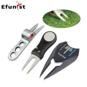 1 Pcs Golf Divot Tool Repair Switchblade Tool Pitch Groove Cleaner Golf