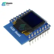 mini 0.66" inch 64X48 OLED Shield for WeMos D1 IIC I2C for Arduino Compatible