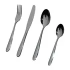 Randy & Travis Machinery 32 Piece Stainless Steel Cutlery Set Knives Fork Spoon