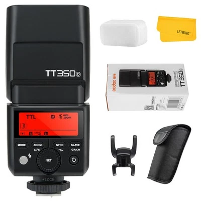 TT350O Flash for Olympus Panasonic Camera, TTL 2.4G Wireless GN36 1/8000s HSS...