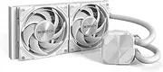 MONTECH HyperFlow Silent 240 White – Ultra-Quiet AIO Liquid CPU Cooler, 3100RPM Pump, Triple Silent Fans, High-Efficiency Radiator for Superior Heat Dissipation, Intel & AMD Compatible, ARGB-Free