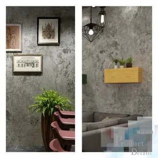 Wall Art 台中門市現貨 斑駁水泥灰 清水模壁紙 微水泥壁貼 工業風波音軟片 防水貼皮 DIY牆紙 電視牆貼 門貼