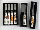 Guy Buffett Waiters Spreaders Cheese Cleaver & Cheese Knife Boston Warehouse
