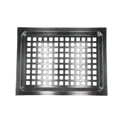 Builders Edge 255 x 200mm Galvanised Flat Faced Brick Vent