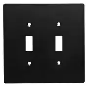 W32734-FB Subway Tile Double Switch Cover Plate