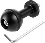 1" Ball Adapter W/ 1/4" Screw Underwater Housing System Diving Arm