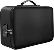 FOMIYES 1Pc Fireproof Document Storage Bag Lockable File Organizer for Office and Home Multi Functional Document Pouch for Passport Certificates and Important Files