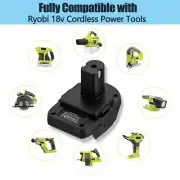 Makita LXT 18V Li-ion Battery Convert to Ryobi One+ 18V Power Tools Adapter