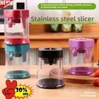 Vegetable Fruit Chopper Manual Food Press Slicer Hand Blender - Kitchen-Tool ﻿
