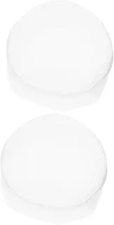[HORIALENCE] 2Pcs Unisex Chef Hats for Men and Women Comfortable Breathable Cooking Caps Easy to Clean and Maintain Stain Resistant Kitchen Work Chef Costume Hat for Food Service White