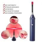 660nm Handheld Red Light Lamp LED Infrared Light Torch Pen Rechargeable New