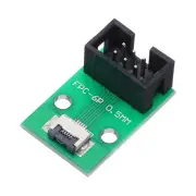 FFC FPC Connector Board 5 Pins Double Row DC3 Male Pin Header Strip Adapter