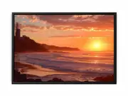 Sunset at Burleigh Heads Framed Print Fine Art Poster Print