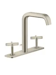 Hansgrohe 3-hole basin faucet Axor 36116820 Brushed Nickel