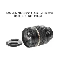 在飛比找Yahoo!奇摩拍賣優惠-【廖琪琪昭和相機舖】TAMRON 18-270mm f3.5