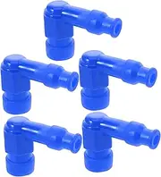 Didiseaon 5pcs Spark Plug Boots Caps for Motorized Bicycle Scooter Durable Protector for Enhanced Performance Easy Installation High Temperature Resistant