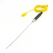 K Type Male Connector 0-500C Thermocouple Probe Temperature Sensor