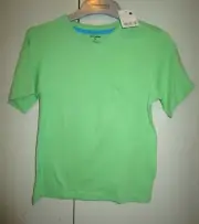 Boys Pumpkin Patch Urban GREEN short sleeve tee Size 6 NWT