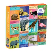 500pc Mudpuppy Kids/Children Jigsaw Puzzle Toy 51x51cm Painted Safari 8+