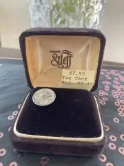 VINTAGE KIRK STIEFF PEWTER PIN TIE TACK