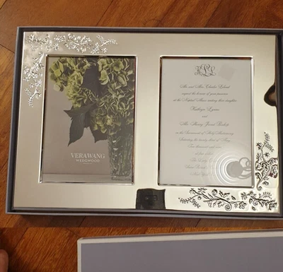 Vera Wang Wedgwood Double Frame BNIB *FREE POSTAGE*