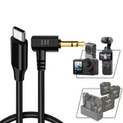 Usb-c to 3.5mm Audio Adapter for Dji Action Cameras