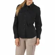 511 Tactical NWT Women's Taclite Pro Black Long Sleeve Button Front Shirt Large
