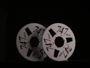 1 Pair AKAI Silvery 1/4" 10.5" Aluminum Tape Reel NAB Hub For Tape Recorders