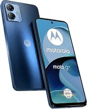 [Motorola] Mobility Moto g14 Smartphone (6.5 Inch FHD+ Display, 50 MP Camera, 4/128 GB, 5000 mAh, Android 13) Sky Blue with Protective Cover [Exclusive to Amazon]