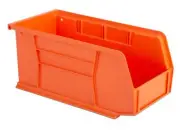 Hudson Exchange 11" x 5-1/2" x 5" (12 Pack) Plastic Stackable Storage Bin and...