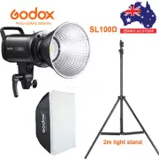 Godox SL100D LED Video Continuous Light 5600K + 60*60cm Softbox + Light stand