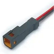 2 Pin Car JST Electronic Connector 02R-JWPK-VKLE-S Auto 02T Dark Special Version Plug Female Male Waterproof Wiring Harness (Color : 2P Male, Size : 20 Sets)