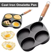 4 Hole Breakfast Egg Pan Non-Stick Egg Frying Pan Pancake Pan Egg Burger Ham Pan