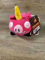 Exploding Kittens Pig-a-Corn Plush Stuffed Animal Toy Pink Pig Unicorn CARD 23C