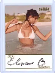 ELSA BENITEZ 2006 SPORTS ILLUSTRATED SI SWIMSUIT SHORT PRINT Autograph AUTO CARD