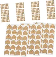 [DECORNIJIA] 15sheets Photo Corner Sticker: Album Self Adhesive Picture Corners - for Scrapbooking Journal Memory Books Diary and Creative Craft Projects