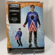 Unisex Adult Size Corn Hole Costume With Beanbags
