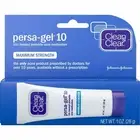 Clean & Clear Persa-Gel 10 Topical Acne Medication Maximum Strength 1 Oz 6 Pack