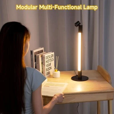 Modern RGB LED Corner Floor Lamp Light Strip for Room with Music Sync DIY Color
