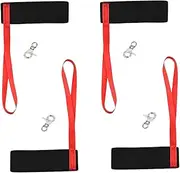 [Generic] Sports Glove Safety Strap, Elastic Glove Strap for Skiing, Ski Glove Safety Strap Elastic Glove Strap, 4 Wrist Straps, Anti-lost Ski Gloves Handcuffs, Sports Glove Strap for Snowboarding Skiing