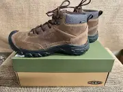 NIB KEEN Men's 1023541 Targhee III Chukka WP Shitake/Forrest Hiking Boot