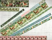 Snippets Graphic45 WOODLAND FRIENDS BORDERS (9PC) HAND-CUT scrapbooking