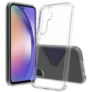 ZUSLAB Galaxy A55 Case Slim Hybrid Shockproof Translucent Protective Cover for Samsung (2024) - Clear