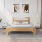 Bedside Tables 2 pcs High Gloss White 50x46x50 cm Nightstands Storage Furn 19537