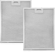 2 Pack BPPFA30 Range Hood Grease Filter Fit For Boran Non-Ducted Stove Hood Vent Filter 11.81" X 16.25" 5-Lay Aluminum Exhaust Fan Filters