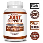 1500 Mg Glucosamine 1200 Mg Chondroitin 1000 Mg MSM Per Serving - Joint Support