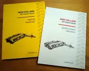 New Holland 467 Haybine Mower Conditioner Operator's AND Parts Manual Catalog NH