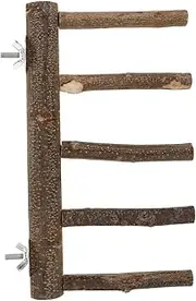 Generic Parrot Perch Stand Durable Bird Perch for Cage for Parakeets and Cockatiels Provides Exercise and Comfort Long Supports Long Term Use