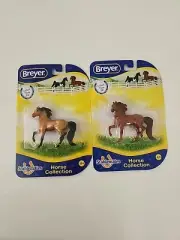 Breyer Horse Stablemates Horse Collection Of 2 2021 Brown New