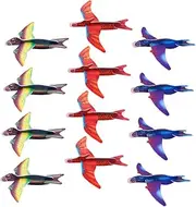 ZUNOXAZ 48Pcs Foam Airplane for Dinosaur Flying Gliders for Outdoor Sports Classroom Activities Craft Classes and Birthday Parties Educational Present for Boys Random Color